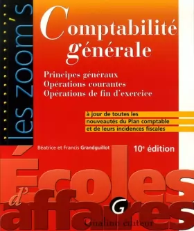 Couverture du produit · Comptabilité générale : Principes généraux, Opérations courantes, Opérations de fin d'exercice