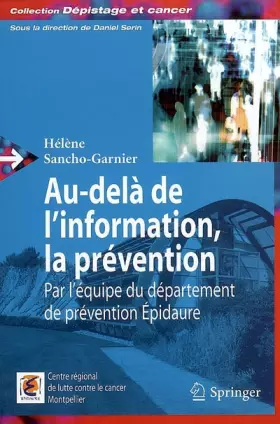 Couverture du produit · Au-delà de l'information, la prévention.