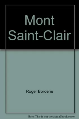 Couverture du produit · Mont Saint-Clair