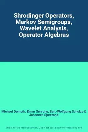 Couverture du produit · Shrodinger Operators, Markov Semigroups, Wavelet Analysis, Operator Algebras