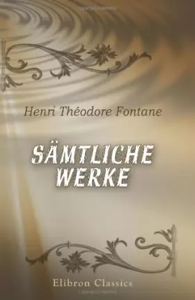 Couverture du produit · Sämtliche Werke