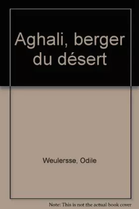 Couverture du produit · Aghali, berger du désert