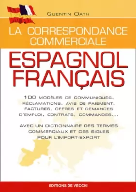 Couverture du produit · Correspondance commerciale, espagnol-français