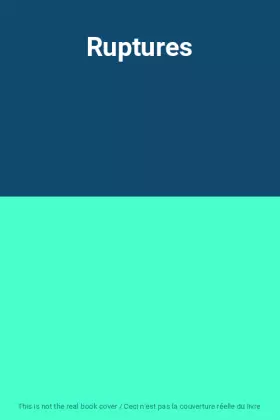 Couverture du produit · Ruptures