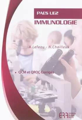 Couverture du produit · Immunologie : Médecine - Pharmacie : Concours 1ere année, Premier Cycle Universitaire - Licence