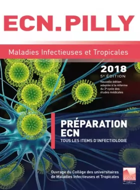 Couverture du produit · ECN Pilly : Maladies infectieuses et et tropicales