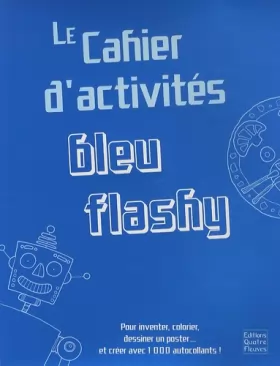 Couverture du produit · Cahier d'activités bleu flashy