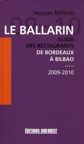 Couverture du produit · Aed Ballarin 2009/2010 Gde Restaurants