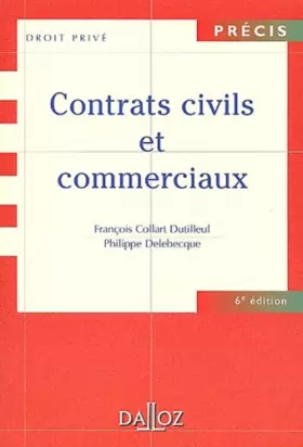 Couverture du produit · Contrats civils et commerciaux, 6e édition