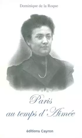Couverture du produit · Paris au temps d'Aimée