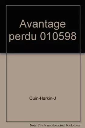 Couverture du produit · Avantage perdu                                                                                010598