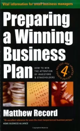 Couverture du produit · Preparing a Winning Business Plan: How to Win the Attention of Investors and Stakeholders