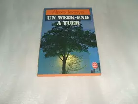 Couverture du produit · Un week-end à tuer