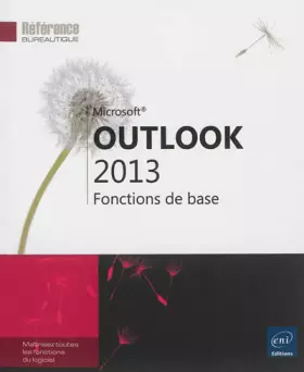 Couverture du produit · Outlook 2013 - Fonctions de base