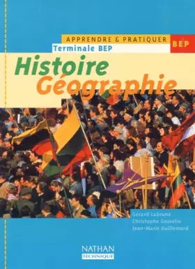 Couverture du produit · Histoire-géographie, teminale BEP, 2000. Elève