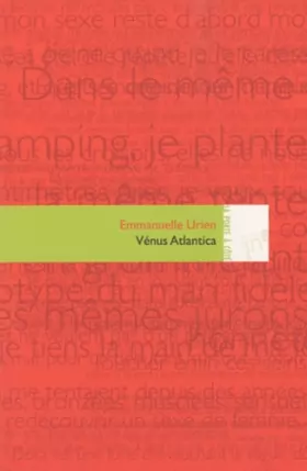 Couverture du produit · Vénus Atlantica