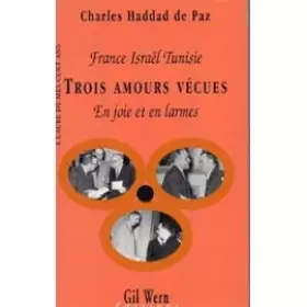 Couverture du produit · Trois amours vecues/larmes
