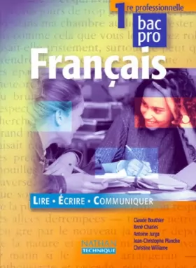 Couverture du produit · Français, 1re pro, 2000