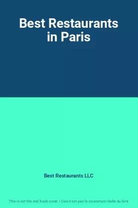 Couverture du produit · Best Restaurants in Paris