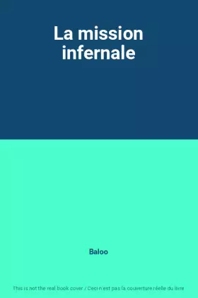 Couverture du produit · La mission infernale