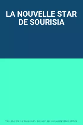 Couverture du produit · LA NOUVELLE STAR DE SOURISIA