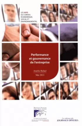 Couverture du produit · Performance et gouvernance de l'entreprise - cese n 41113-0013 - mai 2013