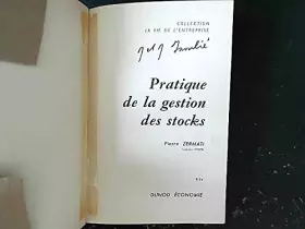 Couverture du produit · La pratique de la gestion des stocks