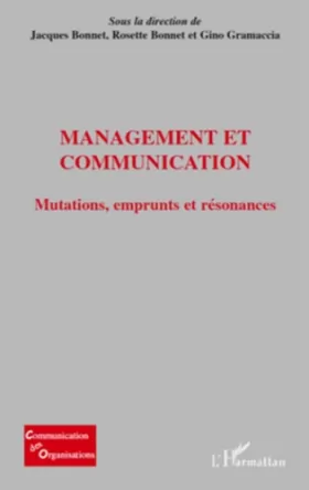 Couverture du produit · Management et Communication Mutations Emprunts et Resonances