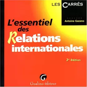 Couverture du produit · L'Essentiel des relations internationales