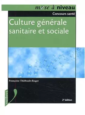 Couverture du produit · Culture générale sanitaire et sociale