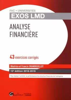 Couverture du produit · EXOS LMD - ANALYSE FINANCIERE - 13EME EDITION