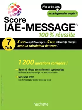 Couverture du produit · Score IAE-Message