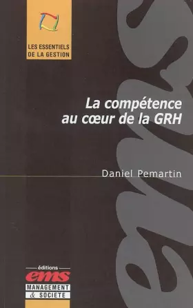 Couverture du produit · La compétence au coeur de la GRH