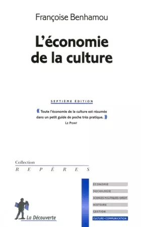 Couverture du produit · L'économie de la culture