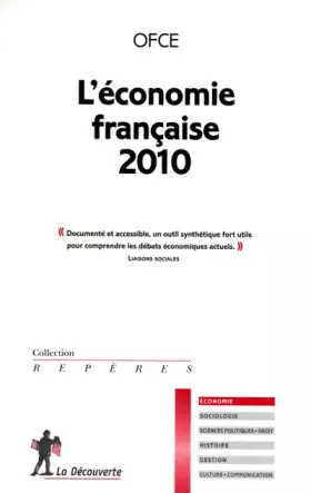 Couverture du produit · L'économie française 2010
