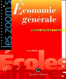 Couverture du produit · Zoom'S Economie Generale