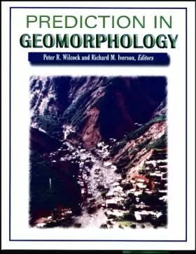 Couverture du produit · Prediction in Geomorphology