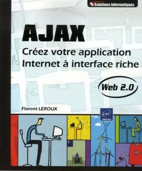 Couverture du produit · Ajax : Créez votre application Internet à interface riche