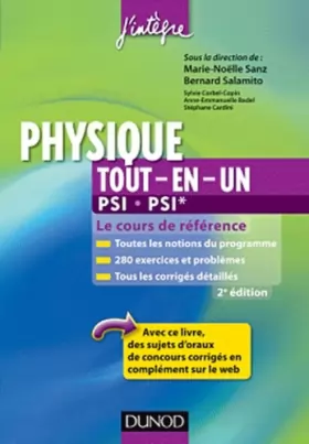 Couverture du produit · Physique tout-en-un PSI-PSI* - 2e éd. - Le cours de référence