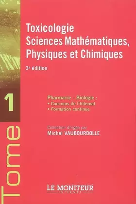 Couverture du produit · Toxicologie, Sciences mathématiques, Physiques et Chimiques