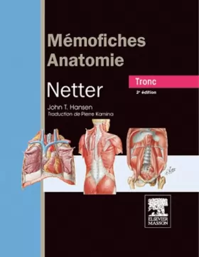 Couverture du produit · Mémofiches Anatomie Netter - Tronc