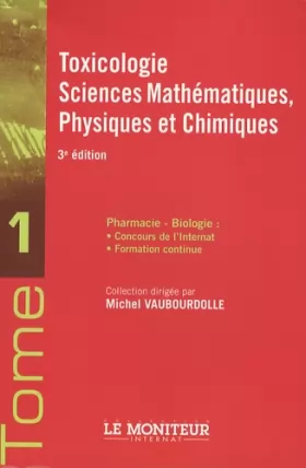 Couverture du produit · Toxicologie, Sciences mathématiques, Physiques et Chimiques