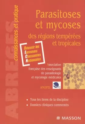 Couverture du produit · Parasitoses et mycoses des zones tempérées et tropicales