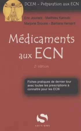 Couverture du produit · Médicaments aux ECN