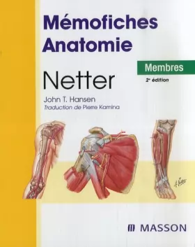 Couverture du produit · Mémofiches Anatomie Netter : Membres