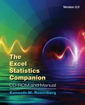 Couverture du produit · The Excel Statistics Companion Cd-rom and Manual, Version 2.0