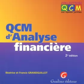 Couverture du produit · QCM d'analyse financière, 2e édition