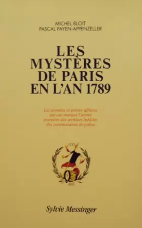 Couverture du produit · Les mystères de Paris en l'an 1789