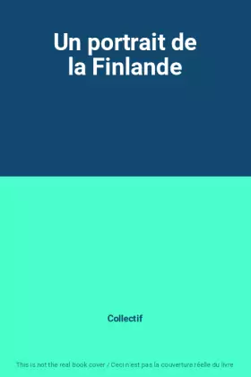 Couverture du produit · Un portrait de la Finlande