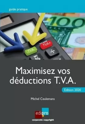 Couverture du produit · Maximisez vos déductions TVA (2020) (3ème édition)